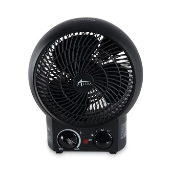 PRODUCTS | Alera 1500 Watts 8.25 in. x 4.37 in. x 9.5 in. Heater Fan - Black - ALEHEFF10B