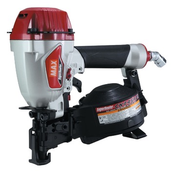 PNEUMATIC NAILERS AND STAPLERS | MAX 1-3/4 in. x 0.120 in. SuperRoofer Coil Roofing Nailer - CN445R3